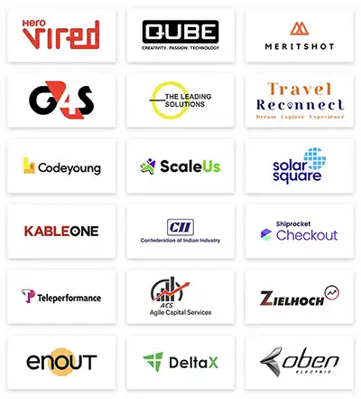 Hiring partners logos